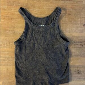 Everlane Brown Cropped Tank Top for Women